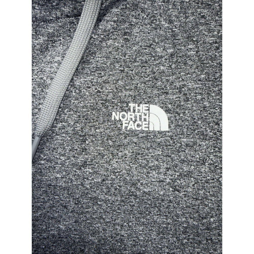 North Face Men's Large Grey Zip-Up Hoodie‎ Breast Cancer Pink Ribbon NWOT New - Picture 5 of 16